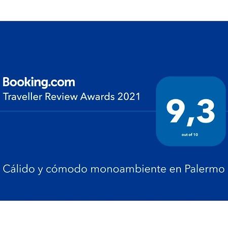 Calido Y Comodo Monoambiente En Palermo Lejlighed Buenos Aires Eksteriør billede