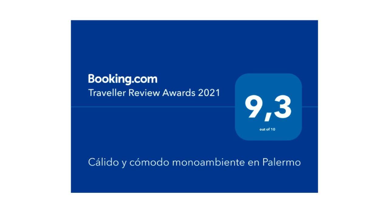 Calido Y Comodo Monoambiente En Palermo Lejlighed Buenos Aires Eksteriør billede